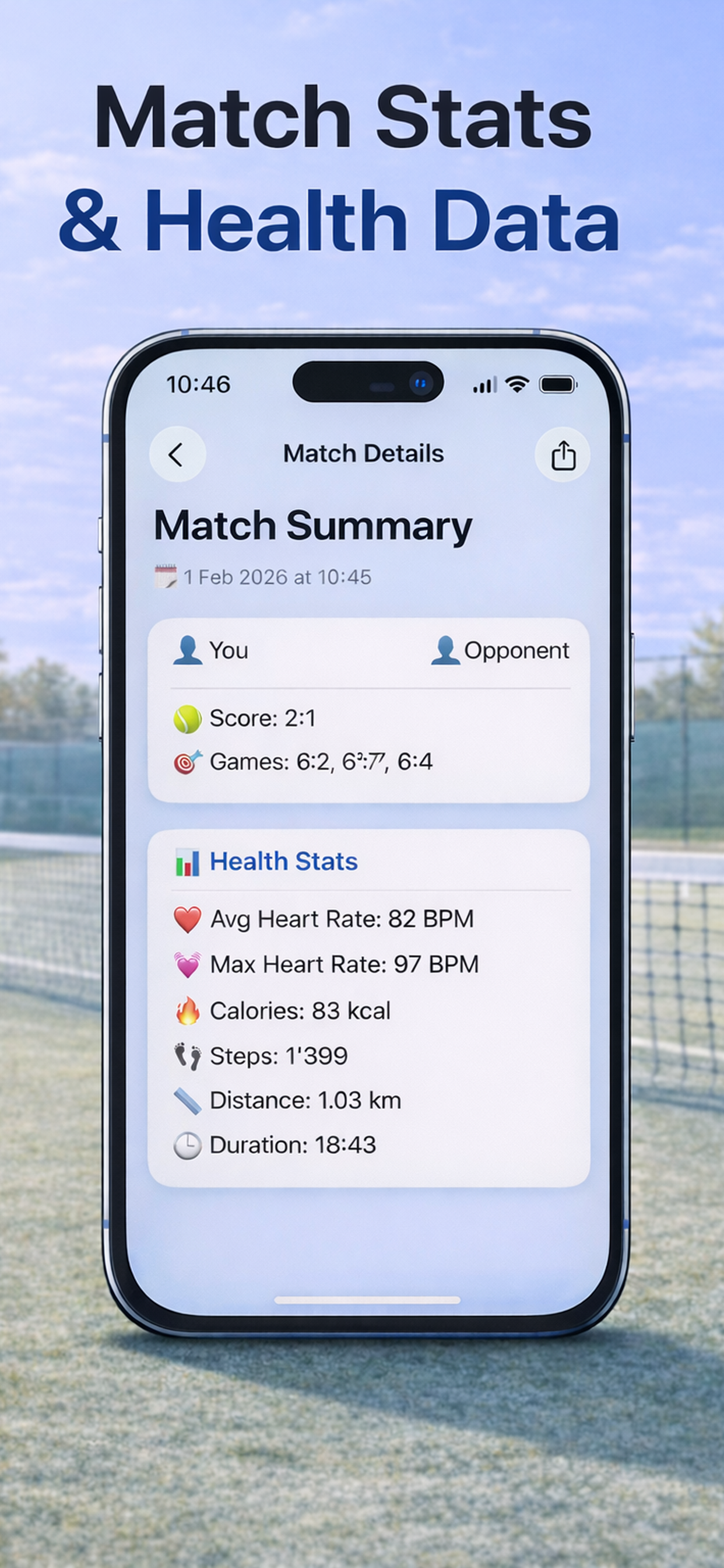 Friendly Tennis Match screenshot 2