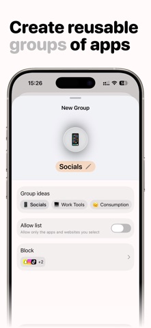 Flocus: Screen Time Blocker Screenshot 6 of 8