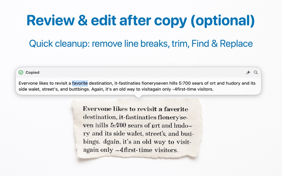 #6. TextScoop: Better Text Capture (macOS) Podle: Hoi Chang