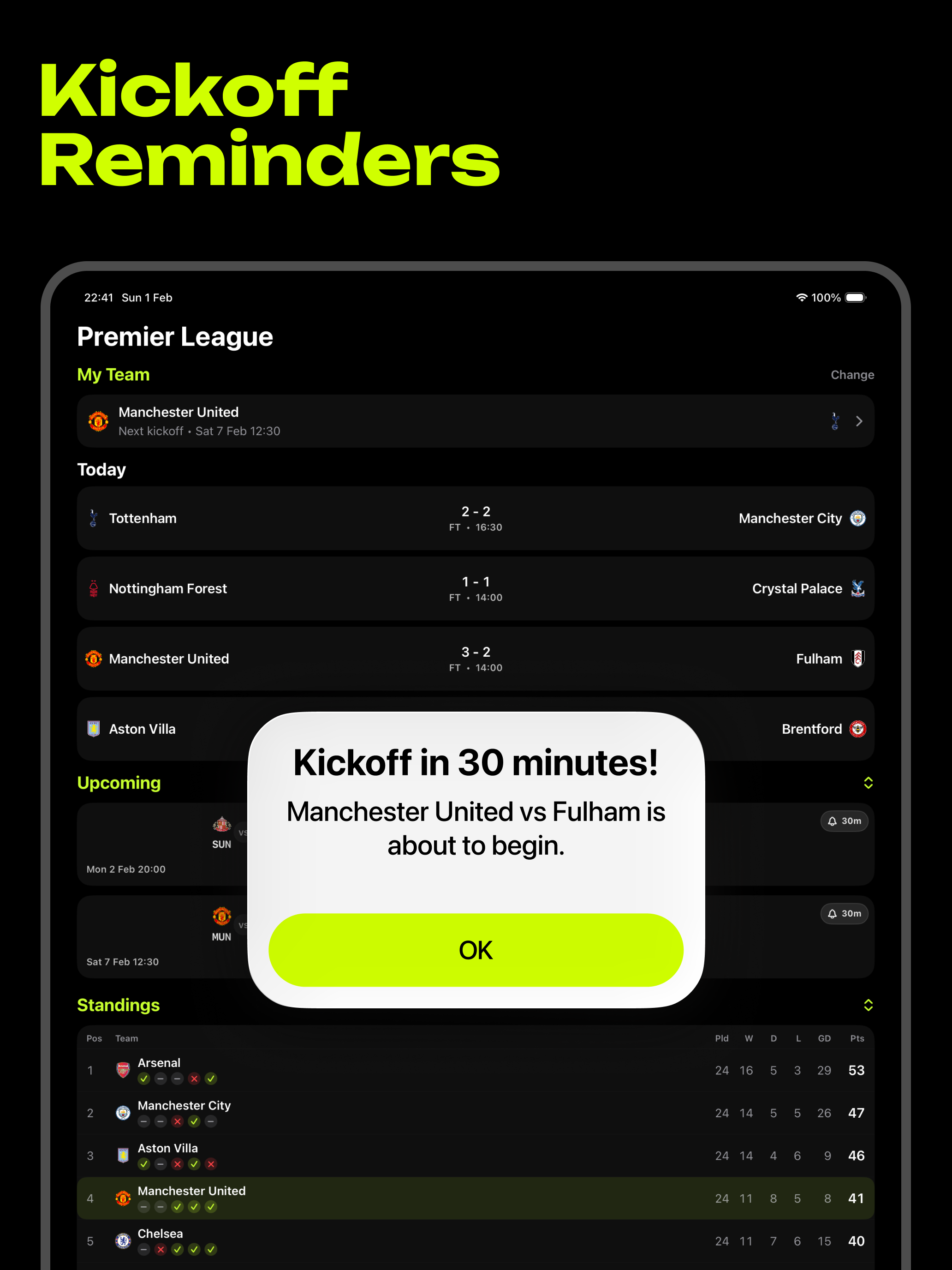Kickoff LIVE