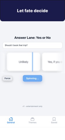 Answer Lane: Yes or No Screenshot 3 of 4