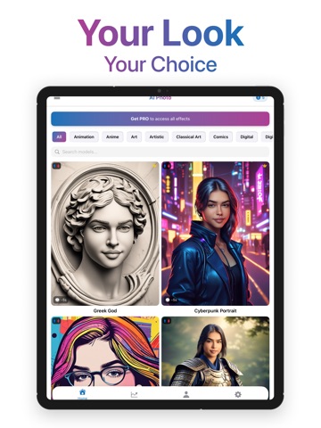 Photo Lab AI Editor iPad screenshot