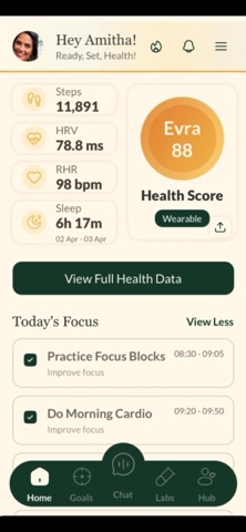 Evra Health Screenshot 1 of 5
