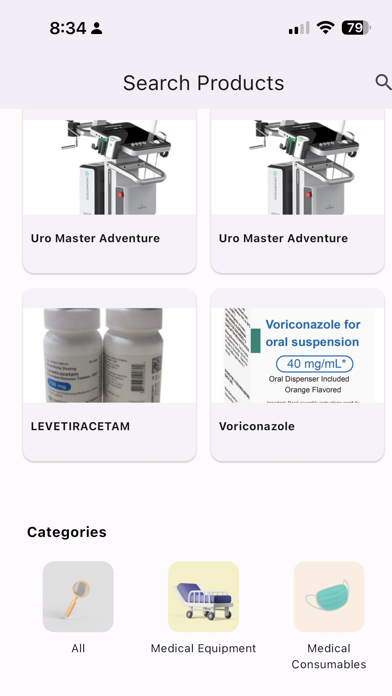 Screenshot 2 of Med-Map App