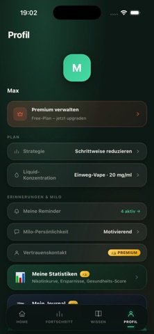 VapeFree_App iPhone screenshot