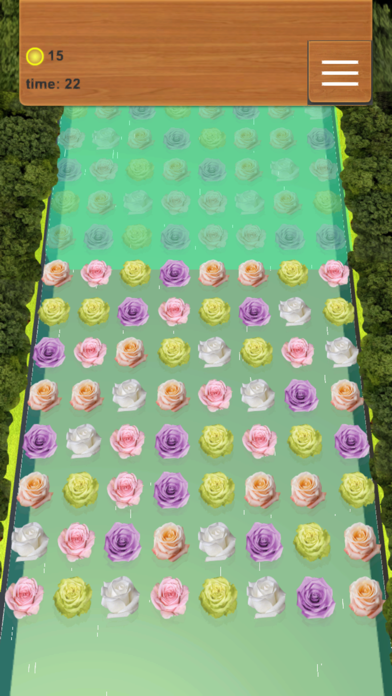 Flower Crush Match Puzzle Screenshot