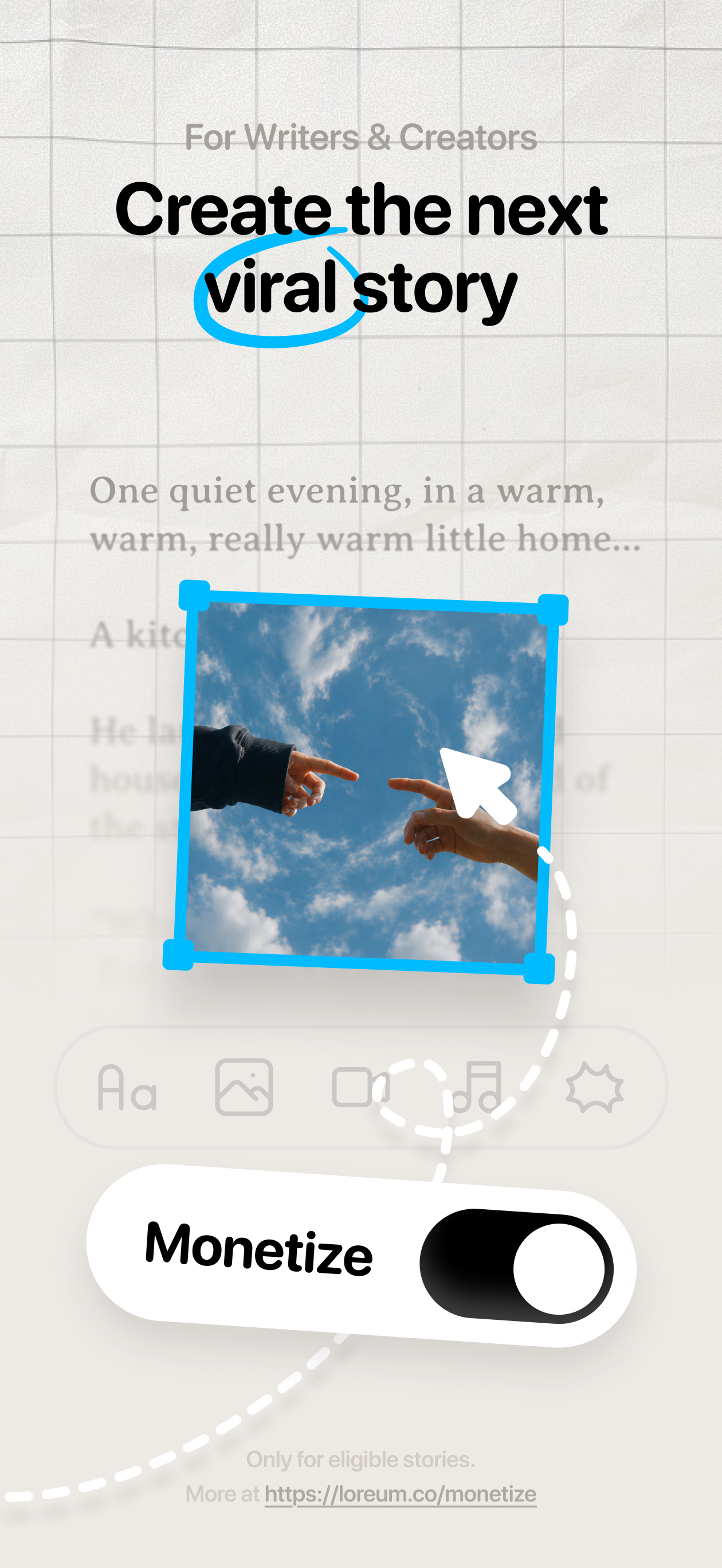 Loreum: Read & Write Stories screenshot 4
