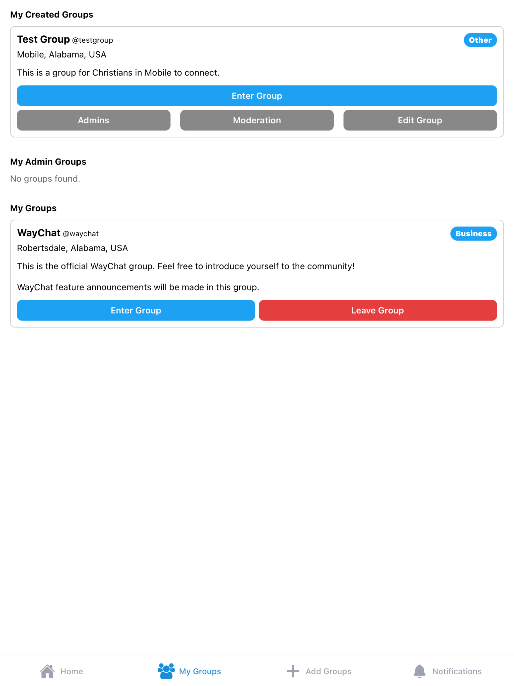 WayChat: Christian Social App