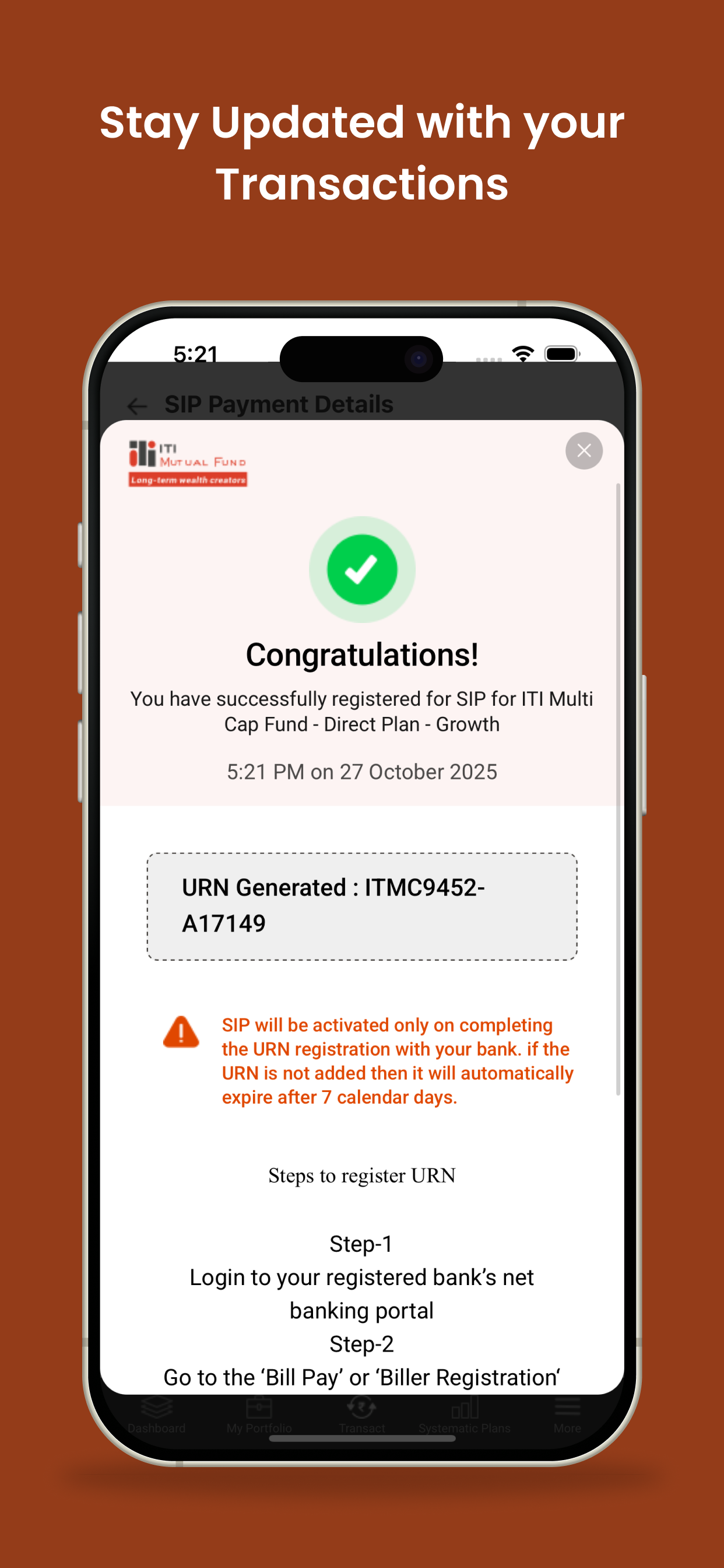 ITIMF Investor App