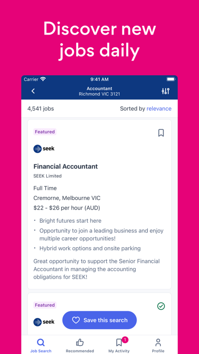 SEEK Jobs - Job Searchのおすすめ画像4