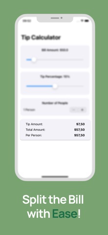 Easy Tip: Fast Tip Calculator Screenshot 2 of 2