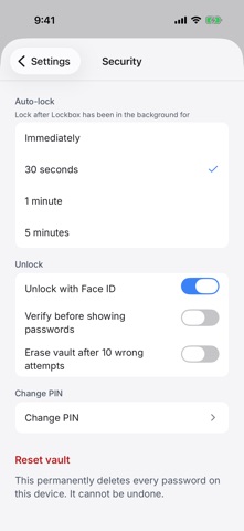 Lockbox - Password Vault screenshot 5