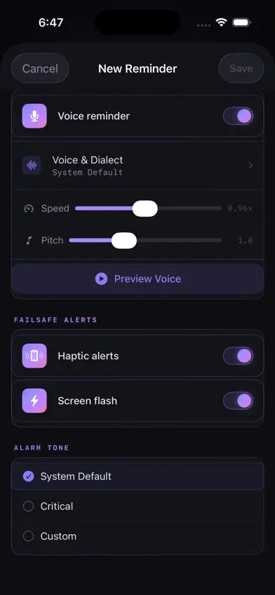 DidYou? - Failsafe Reminders screenshot 5