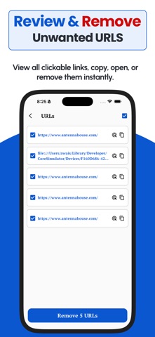 PDF Link Remover: Secure PDF Screenshot 2 of 3