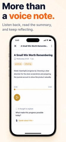 JournPad: Voice Journal screenshot