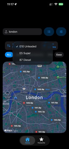 Petrol Price Monitor UK screenshot