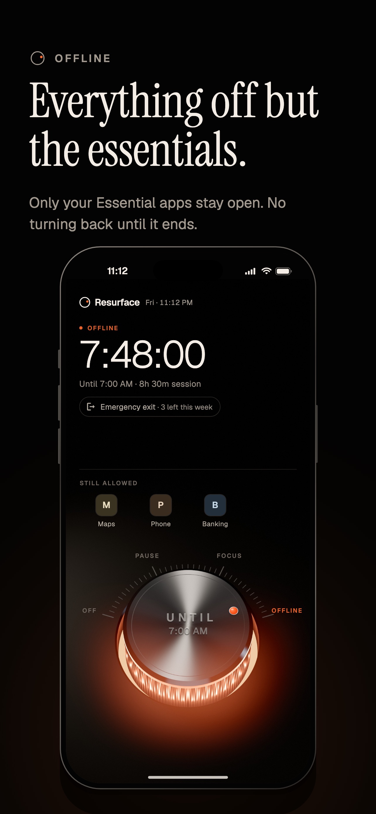Screenshot 4 of Resurface- Screen Time Control