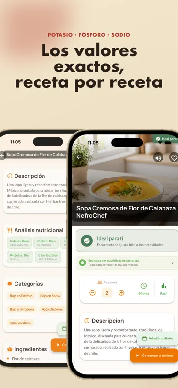 NefroChef: Dieta y Recetas screenshot 3 of 5