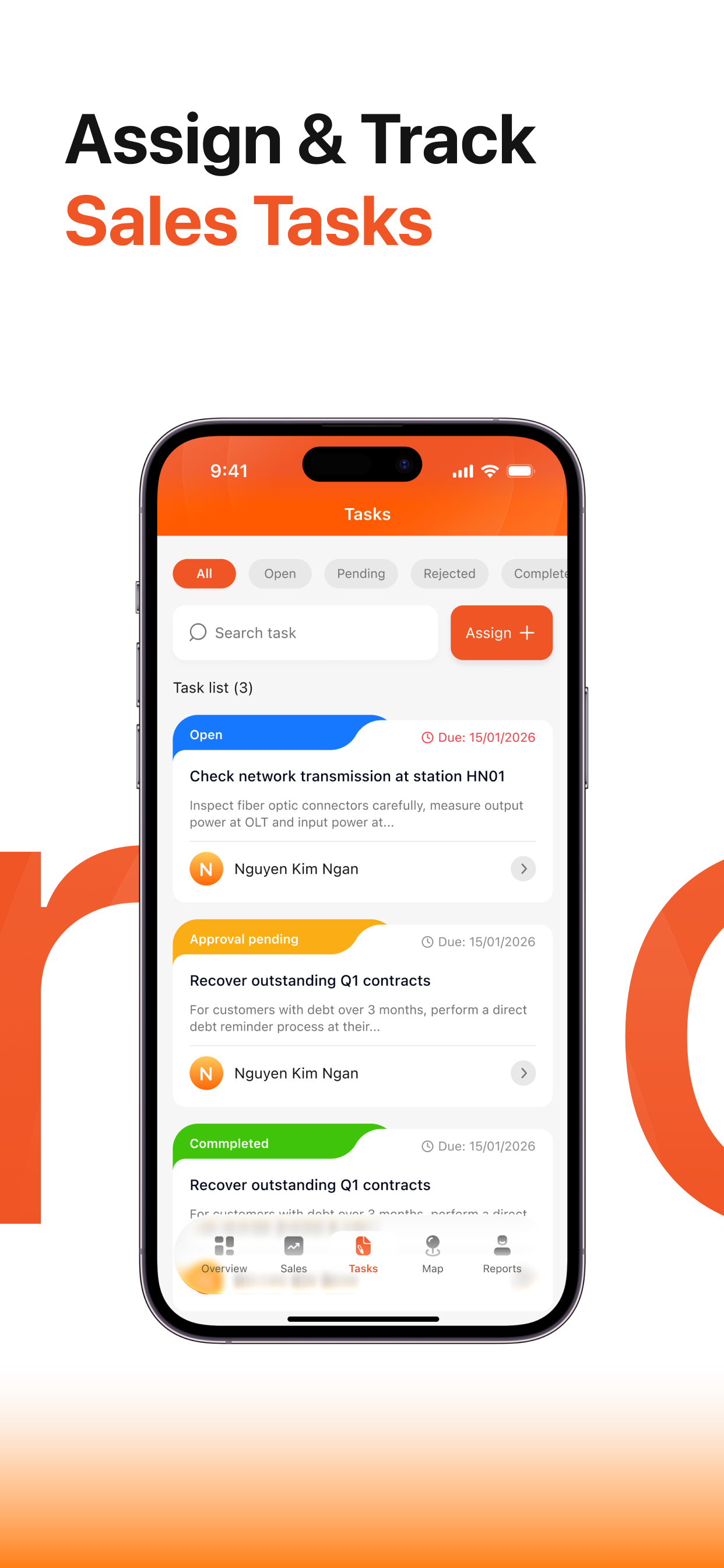 Halotel Sales Track