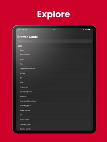 TCG Card Value for Pokemon iPad screenshot