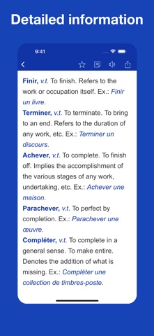Mastering French Synonyms iPhone screenshot