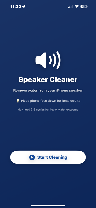SpeakClean - Speaker Cleaner Screenshot 2 of 2