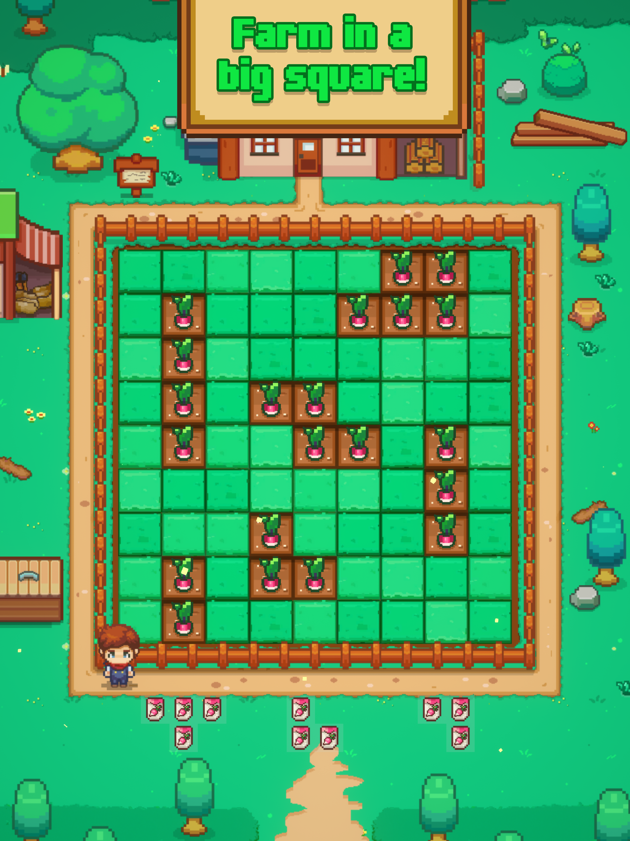 Square Farm - Block Puzzle!