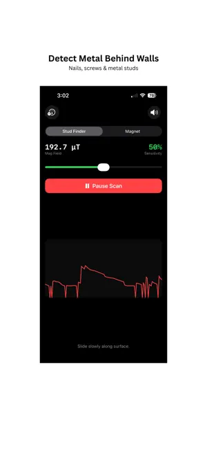 Stud + Metal Scanner screenshot 2