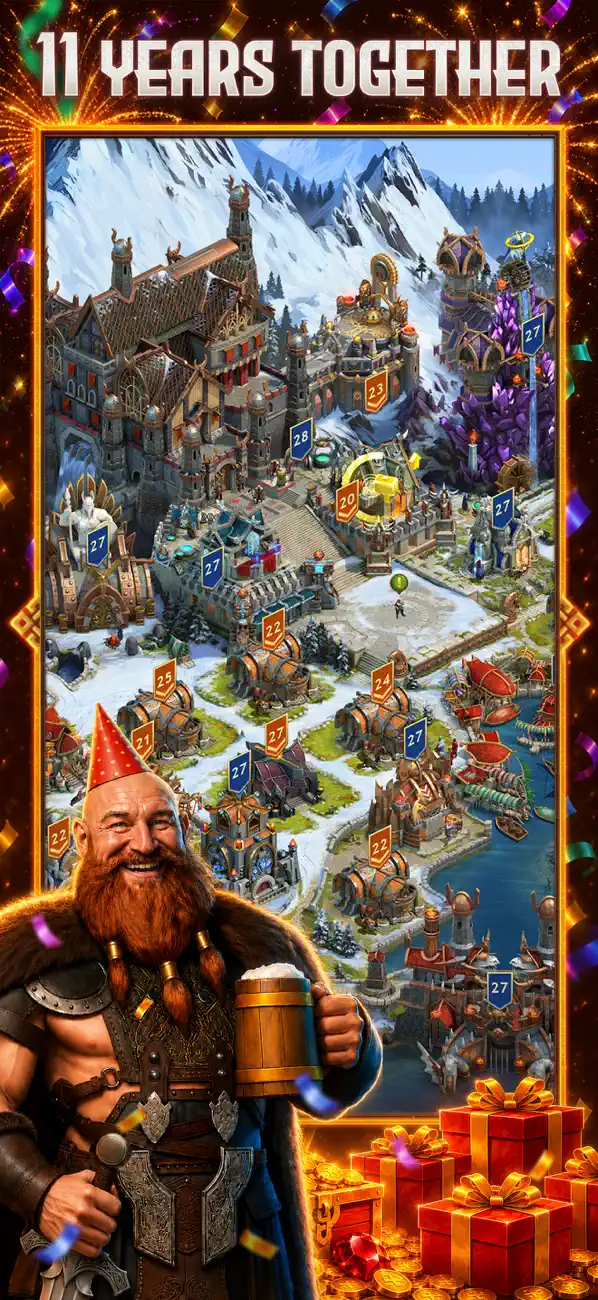 Screenshot #2 pour Vikings: War of Clans PVP