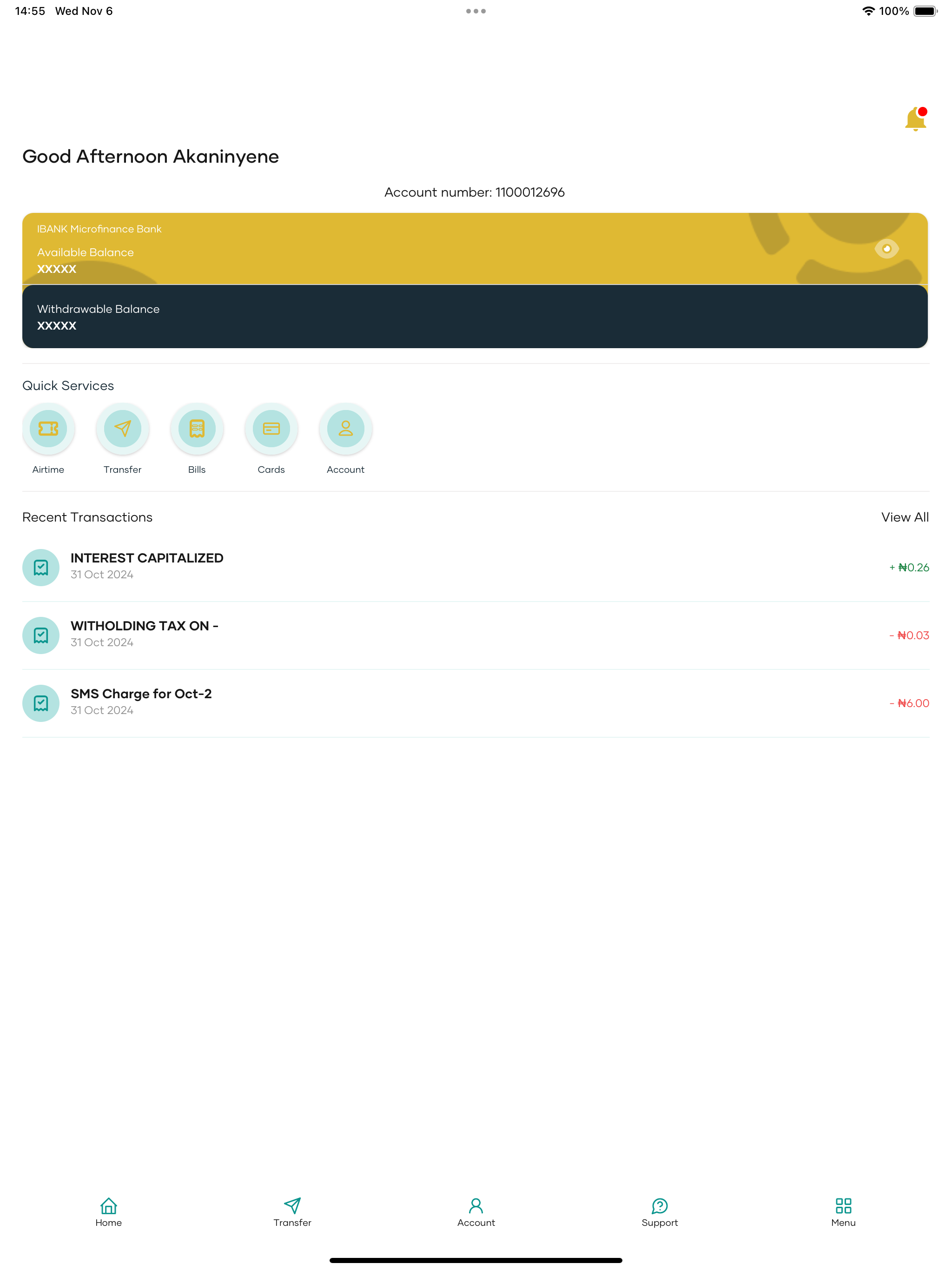 IBank MFB Mobile App