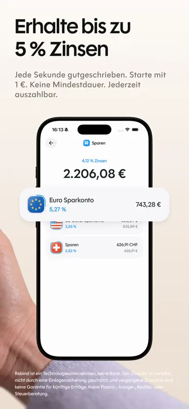 Rebind - Mehr aus deinem Geld screenshot 2 of 8