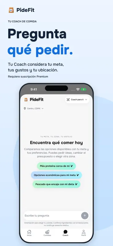 PideFit: Come fuera sin culpa screenshot 7 of 7