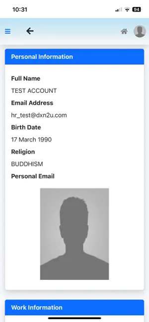 DXN HRMS screenshot 4