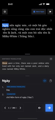 Jack & Beanstalk Vietnamese screenshot