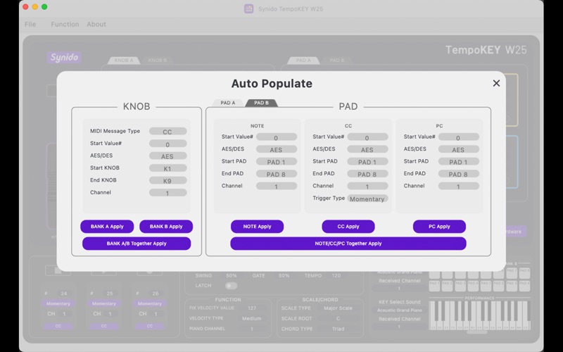 App screenshot