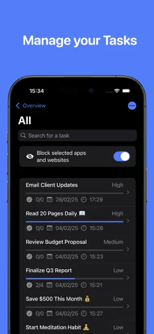 Task Balance screenshot 1