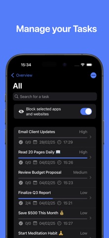 Task Balance screenshot