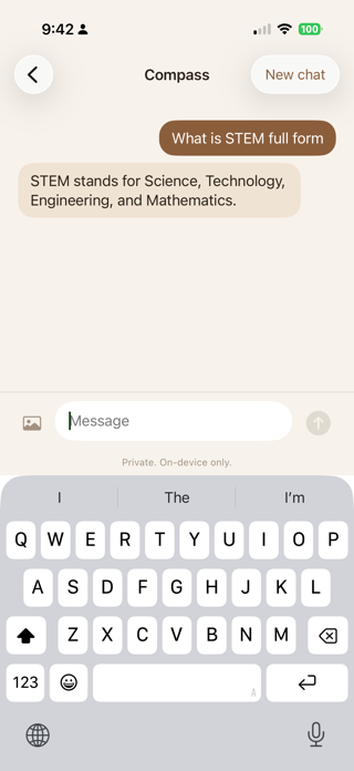 Compass - Local AI Screenshot 5 of 6