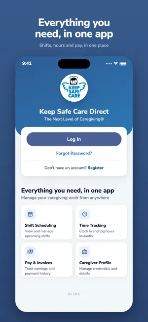 Keep Safe Care screenshot 1
