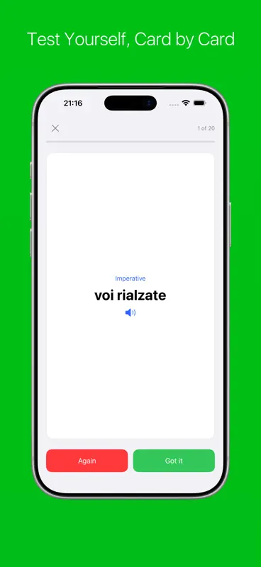 Italian Verb Conjugator Pro screenshot 5 of 9