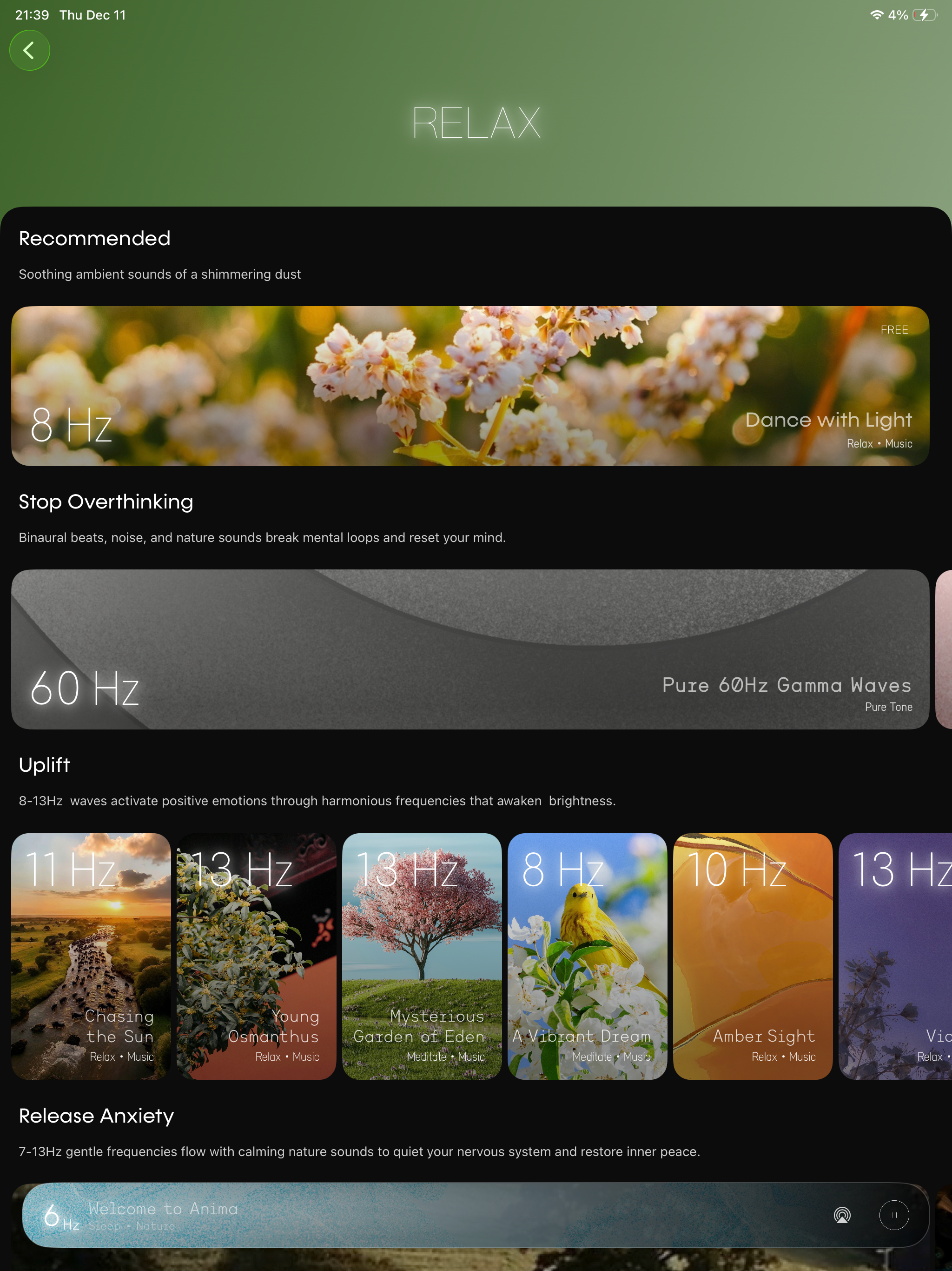 Anima: Binaural Beats screenshot 12