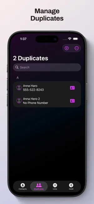 Contact Eclipse screenshot 2