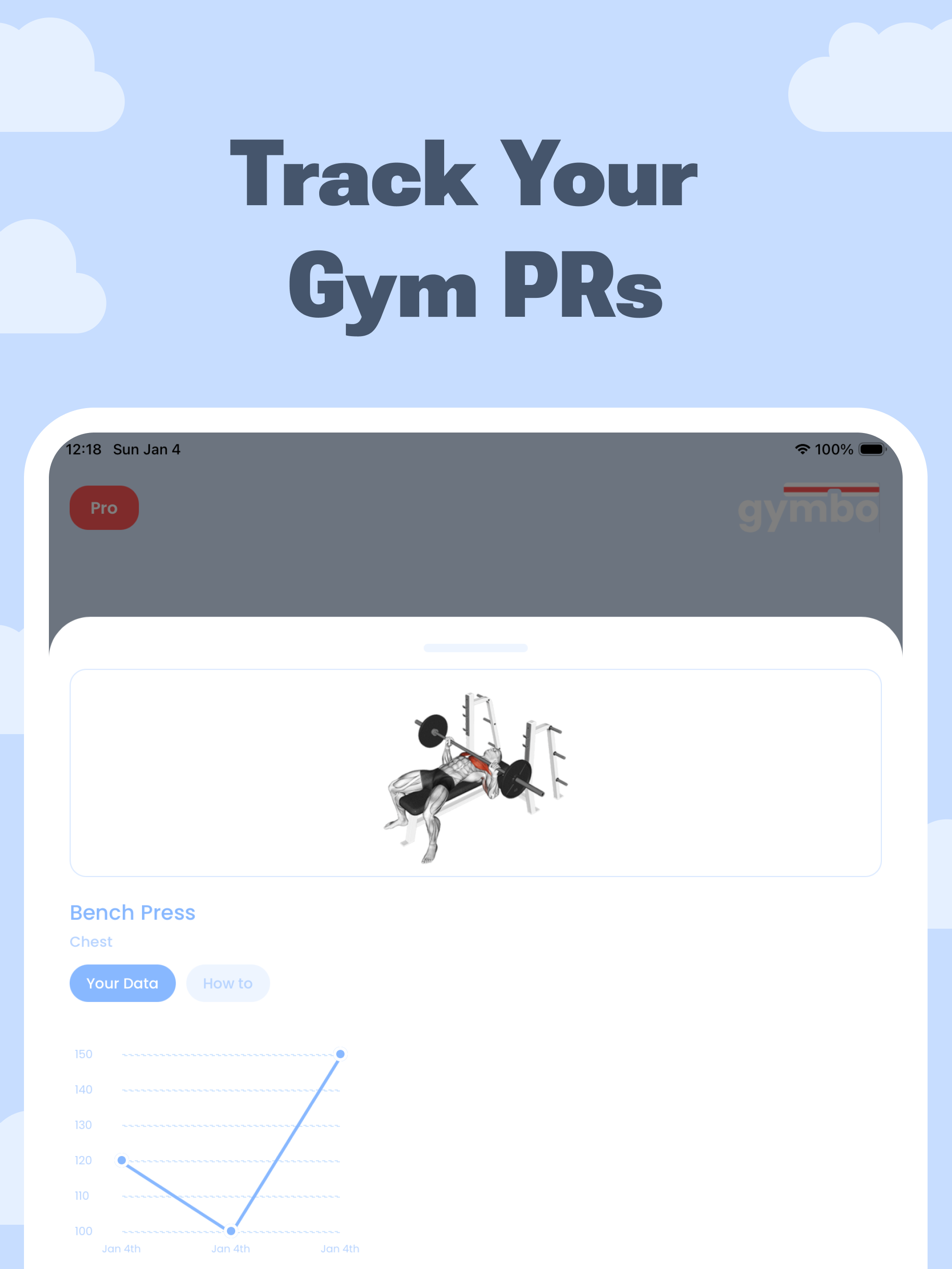 Gymbo: Gym Log Workout Tracker
