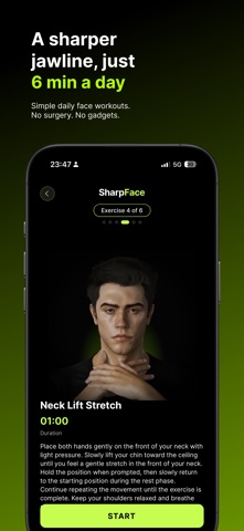 SharpFace: Jawline & Face Yoga Screenshot 1 of 7