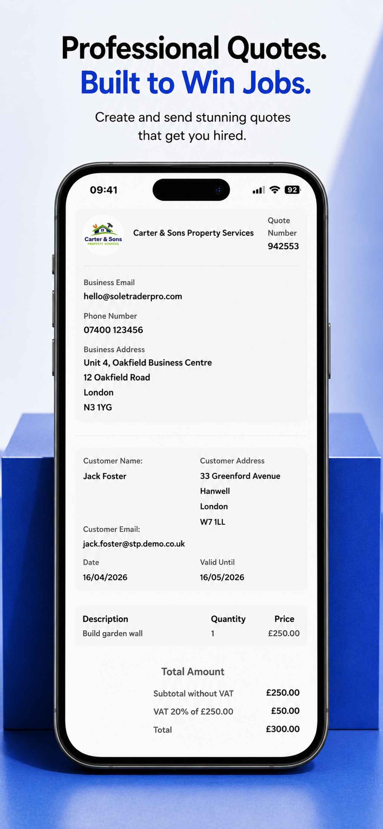 SoleTraderPro screenshot 3
