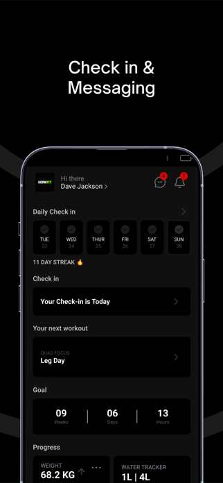 HOWFit Coaching Screenshot 1 of 3