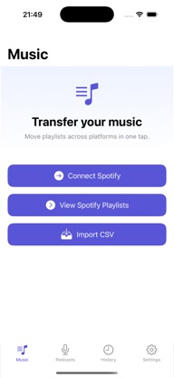 Transfer Music-Playlist&Import screenshot 1