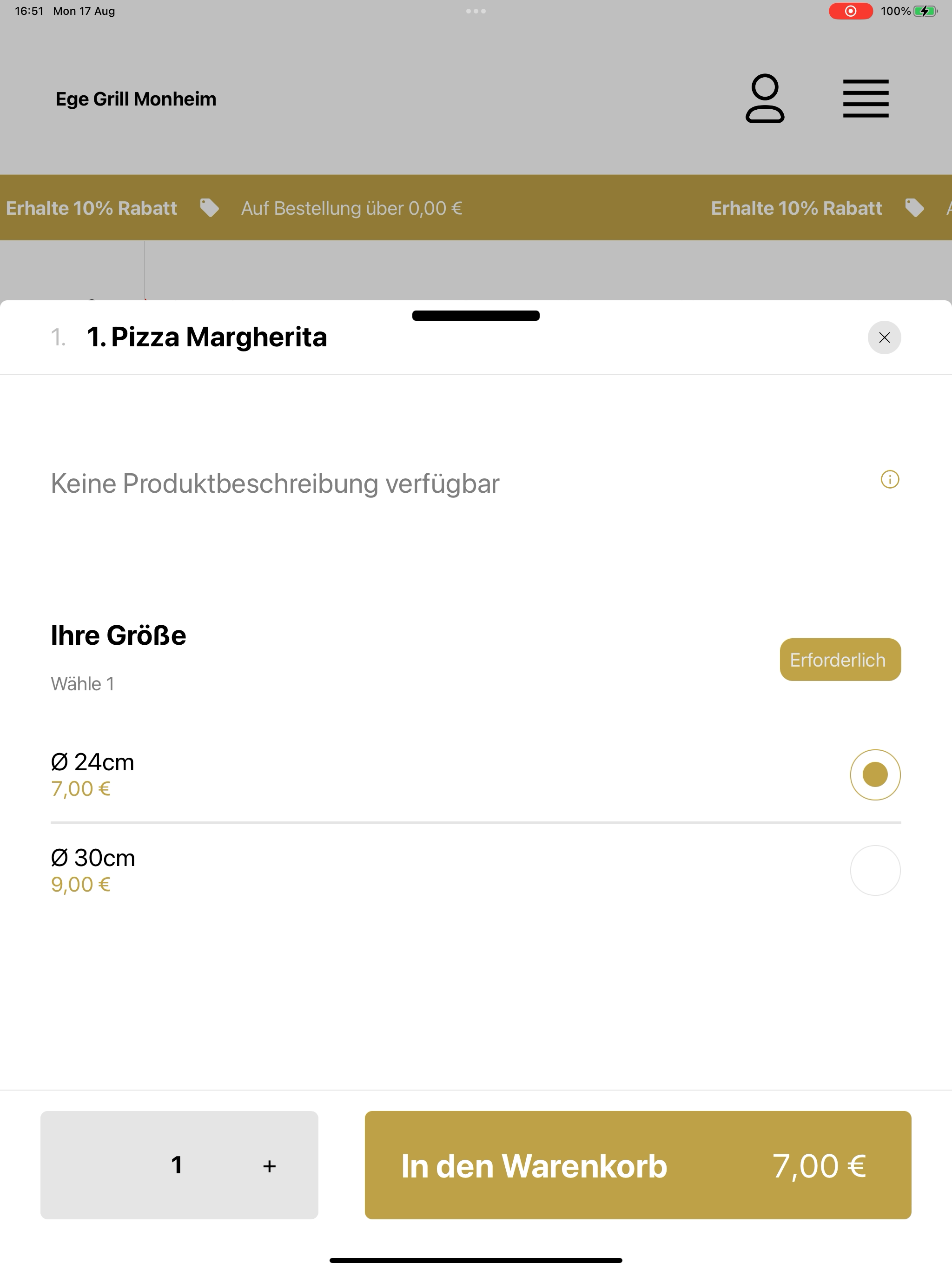 Ege Grill Monheim screenshot 16