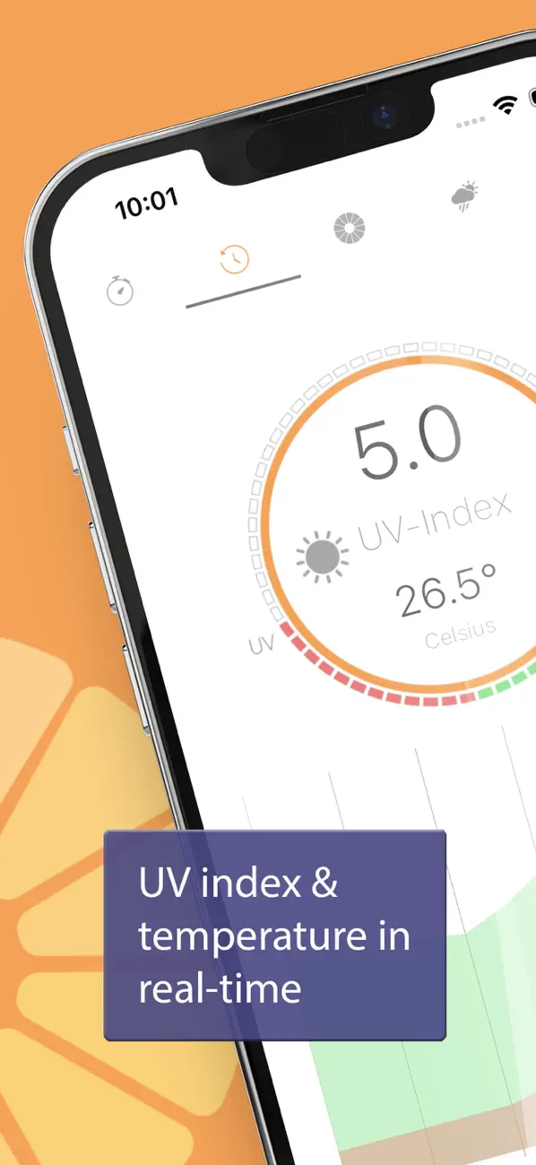 Screenshot #1 pour UVlower - UV Index No Ads