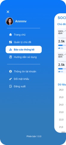 SocialNet screenshot